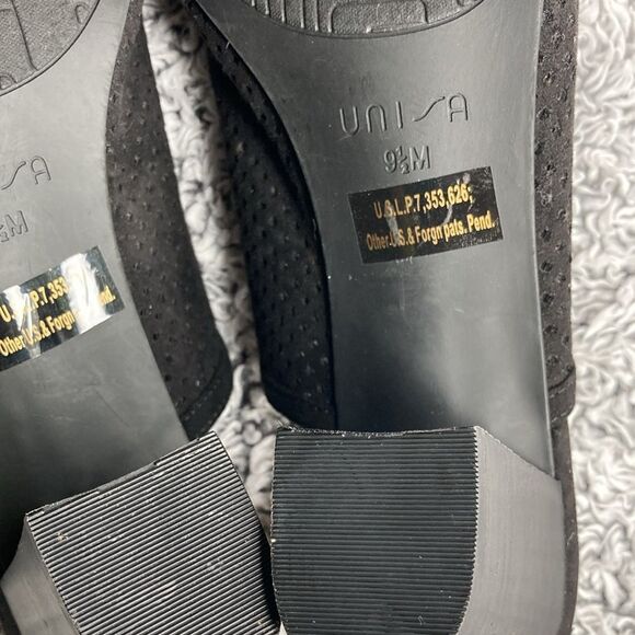 UNISA 9.5 Y2K Peep Toe Chunky Heels - Picture 3 of 12